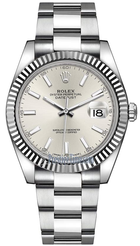 rolex datejust silver index dial oyster braceletly 28 days|Rolex Oyster bracelet price.